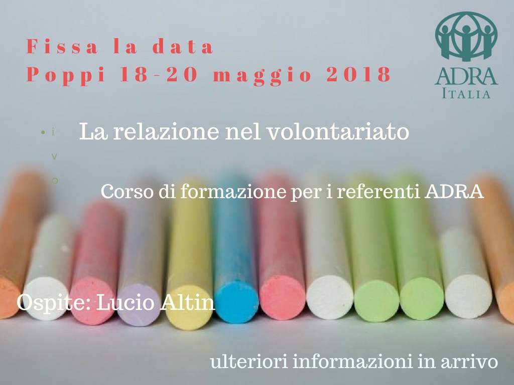 Incontro Formazione Volontari ADRA
