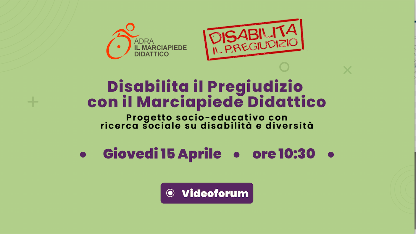 Videoforum Marciapiede Didattico
